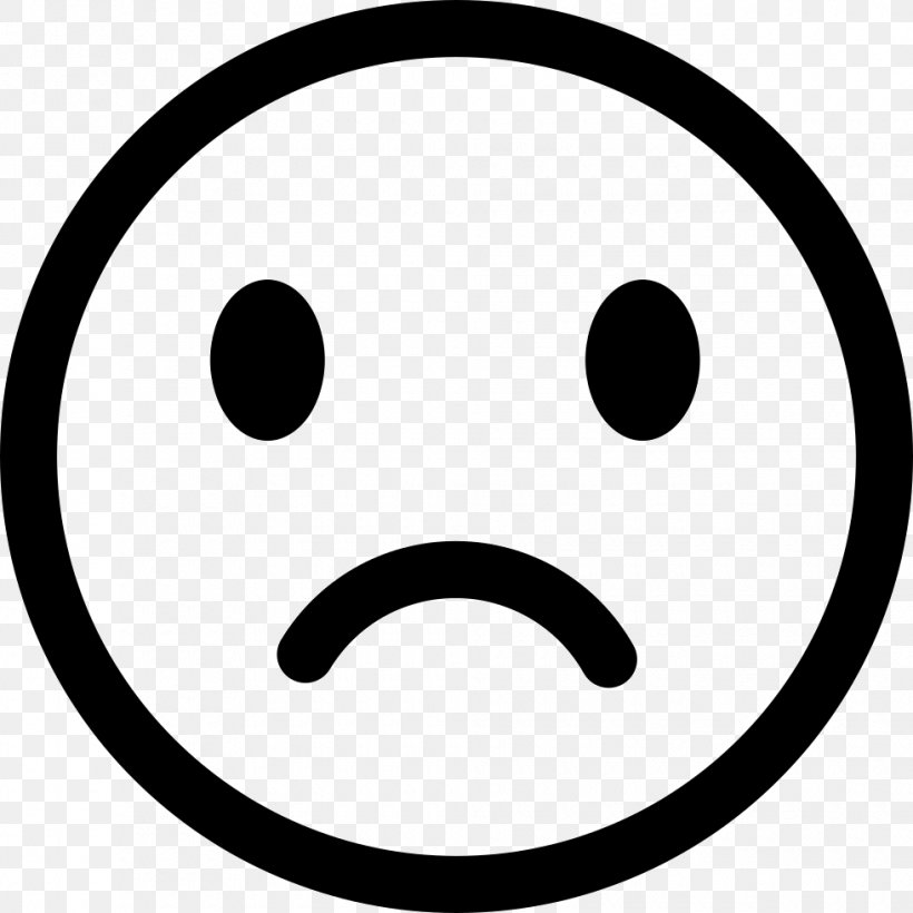Smiley Emoticon, PNG, 980x980px, Smiley, Black And White, Emoji, Emoticon, Face Download Free