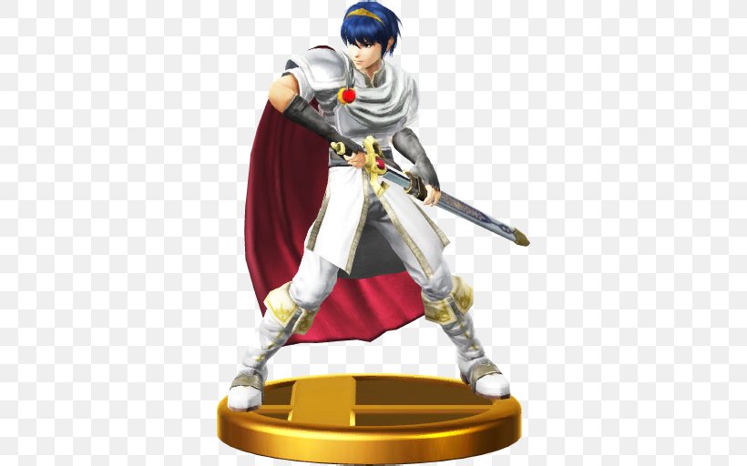 Super Smash Bros. For Nintendo 3DS And Wii U Marth Trophy, PNG, 512x512px, Wii U, Action Figure, Character, Figurine, Marth Download Free
