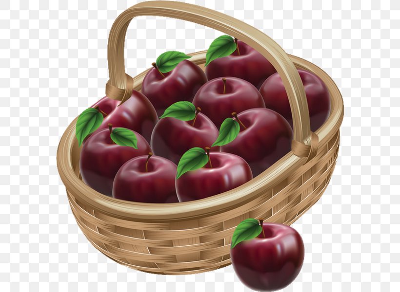 Vector Graphics Royalty-free Illustration Image, PNG, 590x600px, Royaltyfree, Apple, Basket, Basket Of Apples, Cherry Download Free