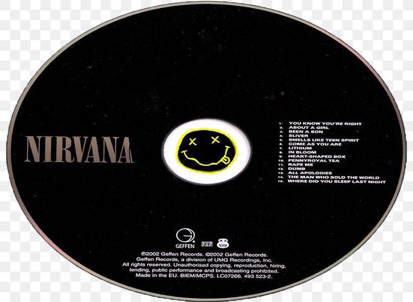 Compact Disc Nirvana Bonus Track Album Audio, PNG, 800x600px, Compact Disc, Album, Audio, Bonus Track, Brand Download Free
