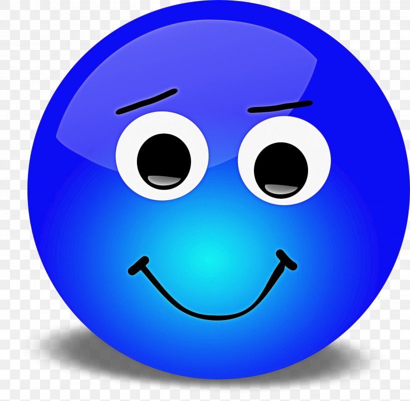 Emoticon Smile, PNG, 3000x2938px, Smile, Blue, Drawing, Electric Blue, Emoticon Download Free