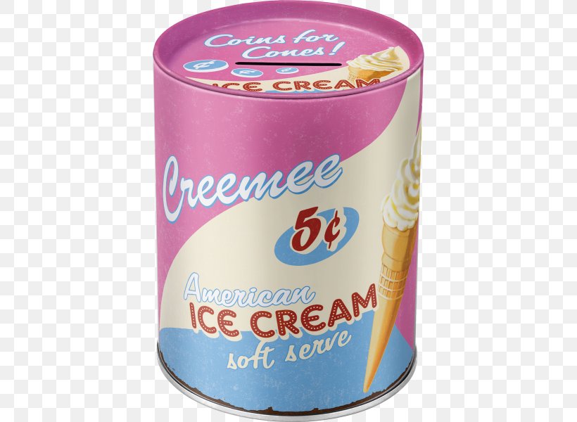Ice Cream Piggy Bank Food Tin Can Sparbössa, PNG, 600x600px, Ice Cream, Art, Cream, Food, Frischhaltedose Download Free