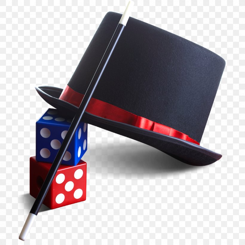 Magician Icon, PNG, 1000x1000px, Magic, Designer, Hat, Magician, Red Download Free