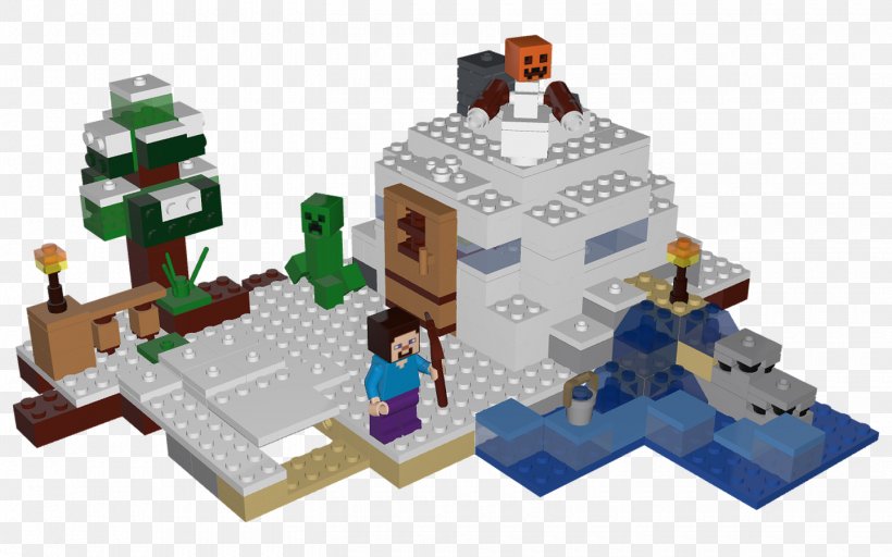 LEGO 21120 Minecraft The Snow Hideout LEGO 21120 Minecraft The Snow Hideout Toy Block, PNG, 1440x900px, Lego, Industrial Design, Lego Group, Minecraft, Play Download Free