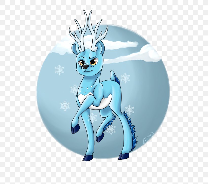 Reindeer Illustration Cartoon Desktop Wallpaper Computer, PNG, 599x726px, Reindeer, Animation, Aqua, Cartoon, Computer Download Free
