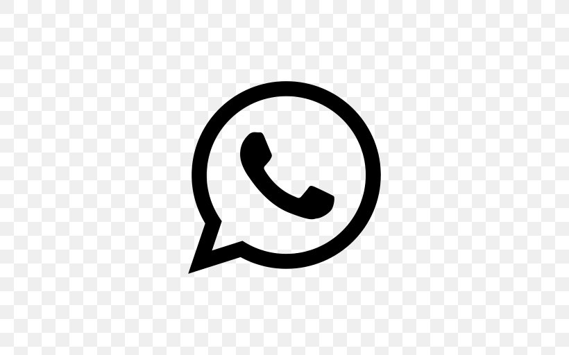 WhatsApp, PNG, 512x512px, Whatsapp, Android, Area, Black And White, Brand Download Free