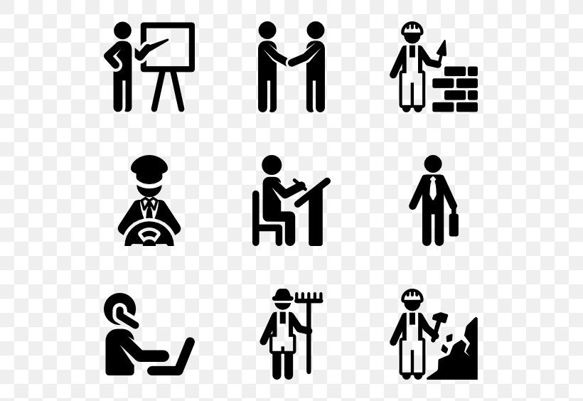 Profession Clip Art, PNG, 600x564px, Profession, Area, Avatar, Black, Black And White Download Free