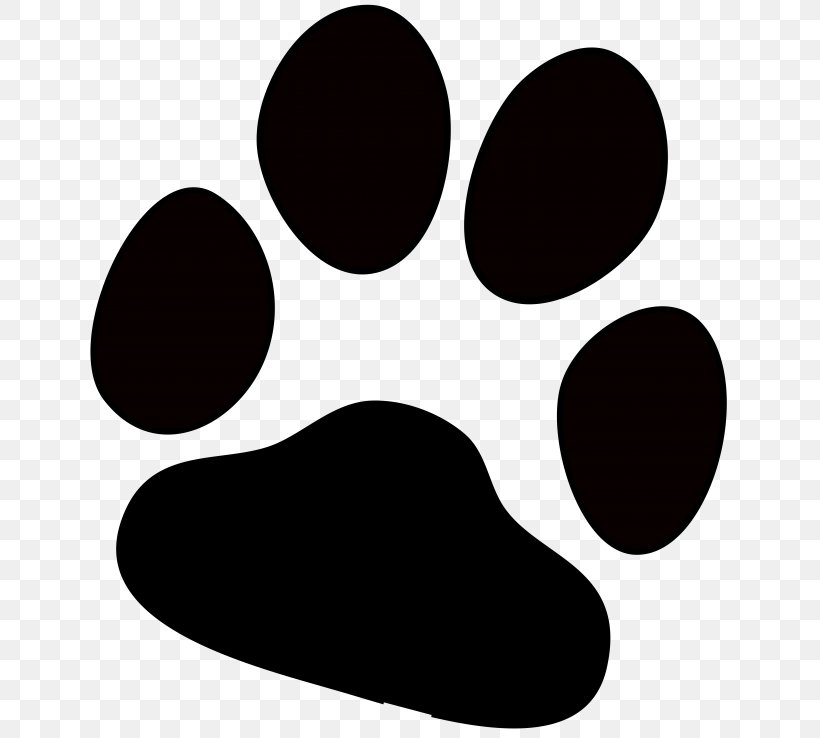 Dog Paw Cat Clip Art, PNG, 700x738px, Dog, Blackandwhite, Canidae, Cat
