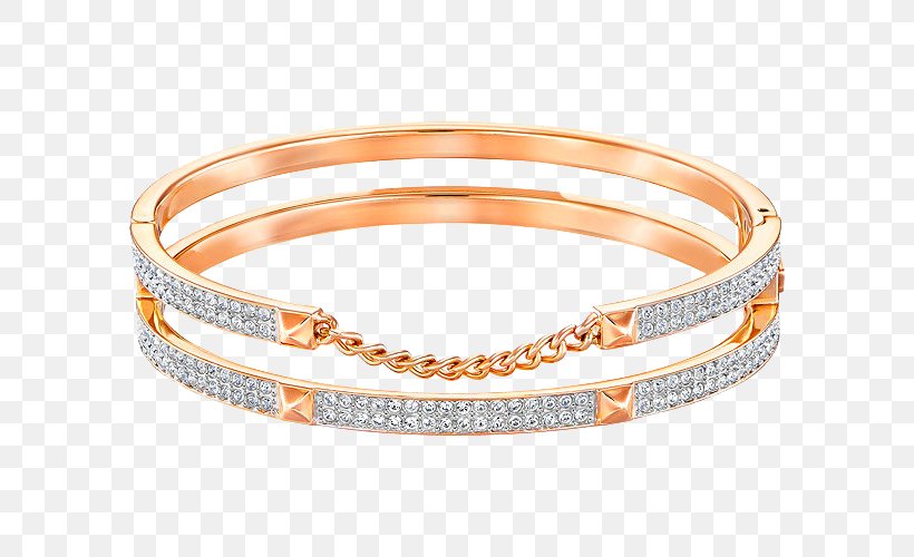 Earring Swarovski AG Bangle Bracelet Gold Plating, PNG, 600x500px, Earring, Bangle, Body Jewelry, Bracelet, Charm Bracelet Download Free