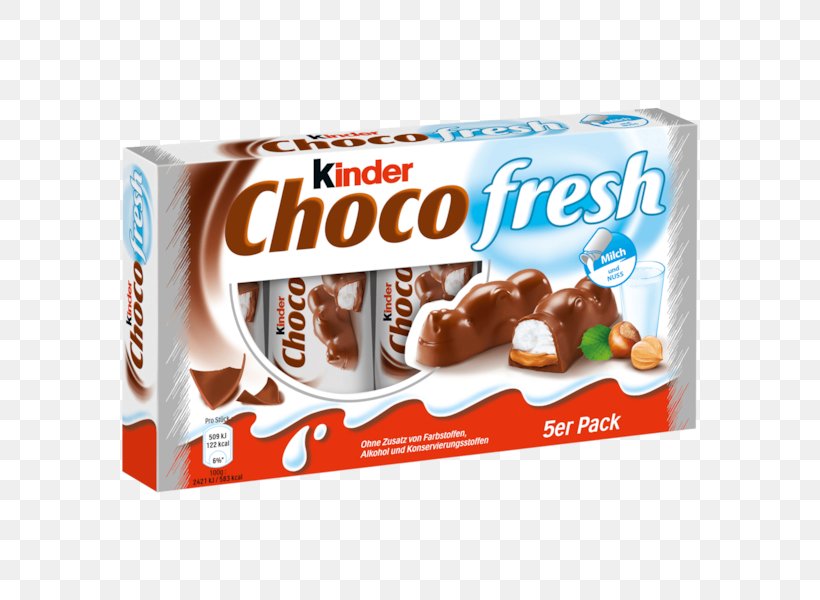 Kinder Chocolate Milk Kinder Surprise Kinder Choco Fresh, PNG, 600x600px, Kinder Chocolate, Chocolate, Chocolate Spread, Confectionery, Ferrero Spa Download Free