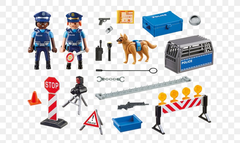 Playmobil Police Roadblock 6924 Playmobil Police Roadblock 6924 Playmobil City Action Police Headquarters With Prison (6919), PNG, 700x490px, Playmobil, Action Toy Figures, Crime, Doll, Dollhouse Download Free