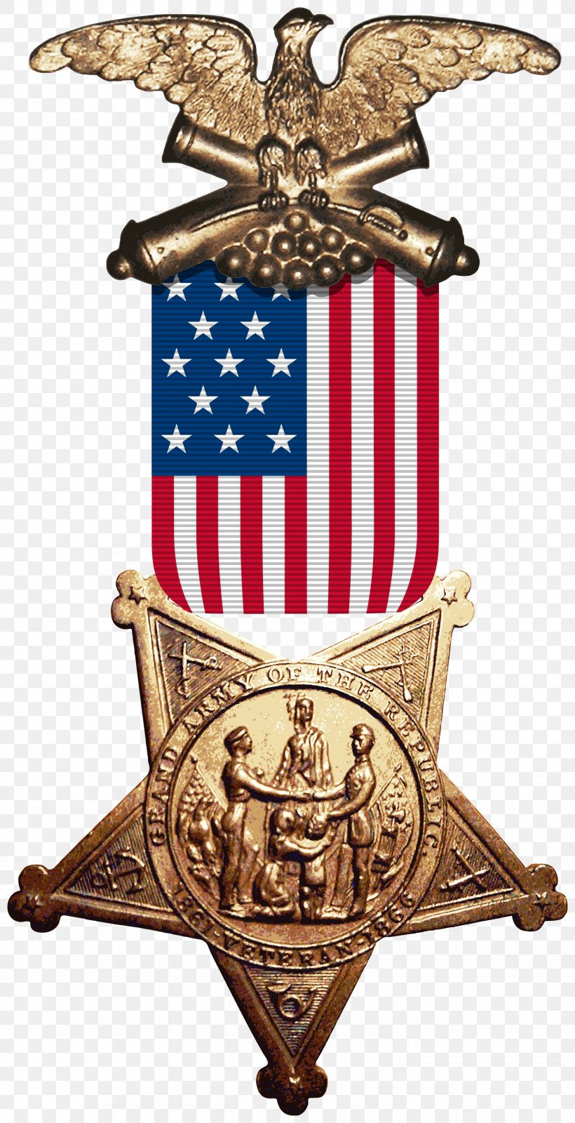 United States Revenue Cutter Service American Civil War Grand Army Of The Republic Medal, PNG, 1546x3017px, United States, American Civil War, Badge, Grand Army Of The Republic, Medal Download Free