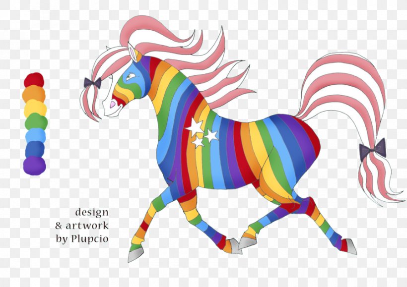 Arabian Horse Drawing Rainbow Zebra, PNG, 900x636px, Arabian Horse, Animal Figure, Art, Color, Color Scheme Download Free