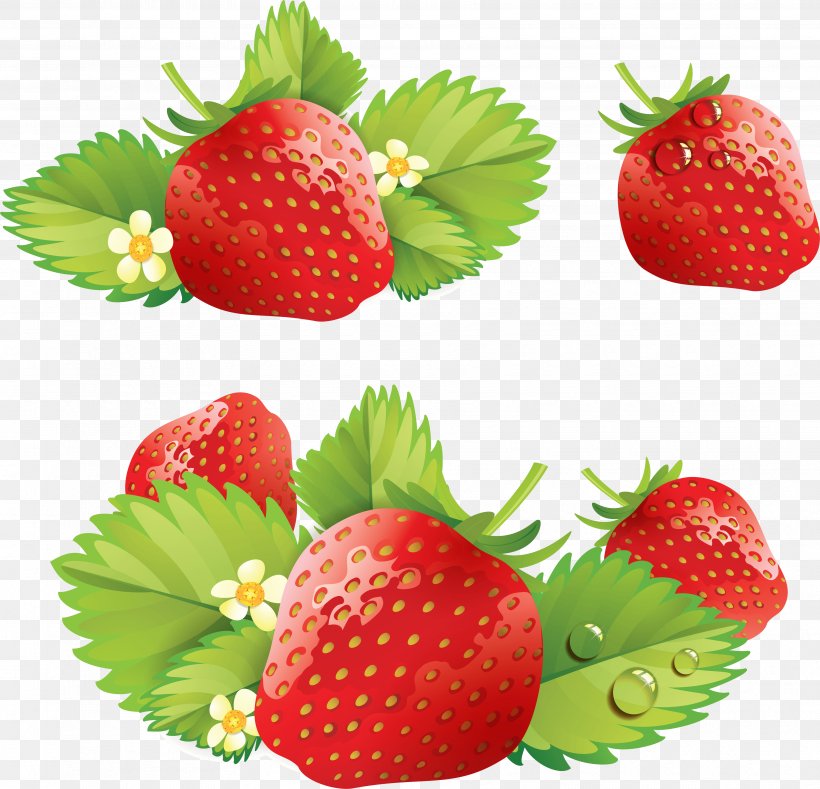 Ice Cream Juice Strawberry Euclidean Vector, PNG, 3550x3417px, Strawberry Pie, Accessory Fruit, Berry, Diet Food, Drawing Download Free
