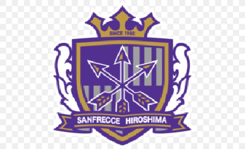 Edion Stadium Hiroshima Sanfrecce Hiroshima J1 League Football Sagan Tosu, PNG, 500x500px, Sanfrecce Hiroshima, Brand, Crest, Emblem, Fifa 18 Download Free