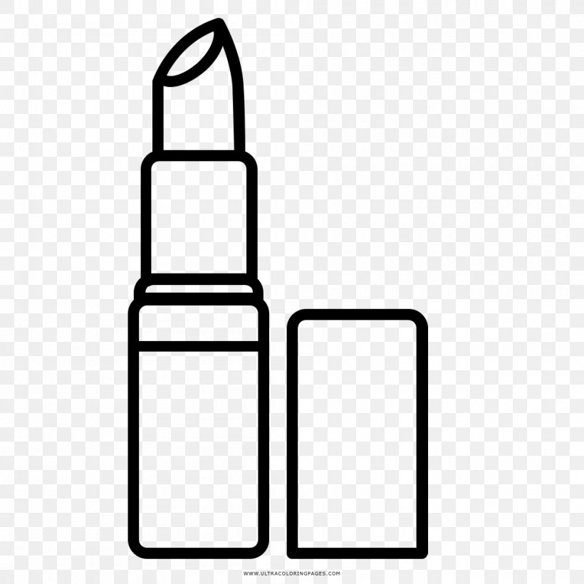 Lipstick Drawing Coloring Book PNG 1000x1000px Lipstick Ausmalbild  Black Black And White Body Shop Download Free