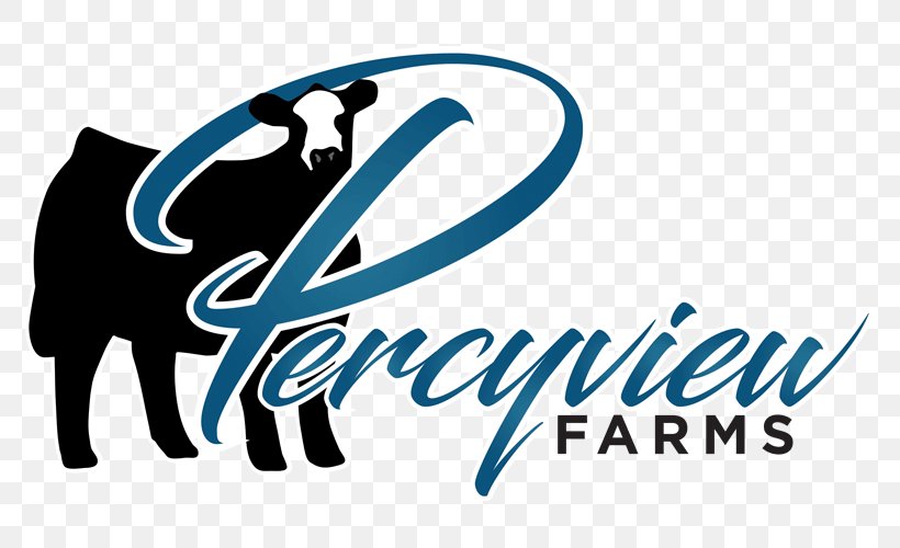 Logo Cattle Ranch Livestock Graphic Design, PNG, 800x500px, Logo, Agriculture, Area, Blue, Brand Download Free