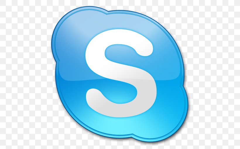 Skype Icon FaceTime Application Software Telephone Call, PNG, 512x512px, Skype, Aqua, Azure, Blue, Clip Art Download Free