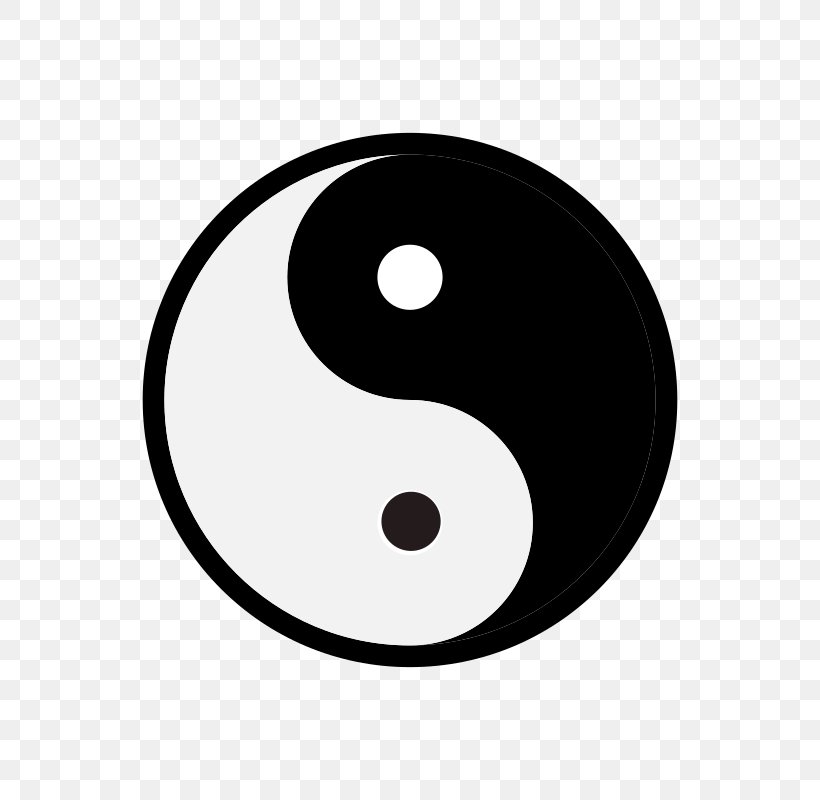Yin And Yang Clip Art, PNG, 566x800px, Yin And Yang, Area, Black And White, Drawing, Oval Download Free