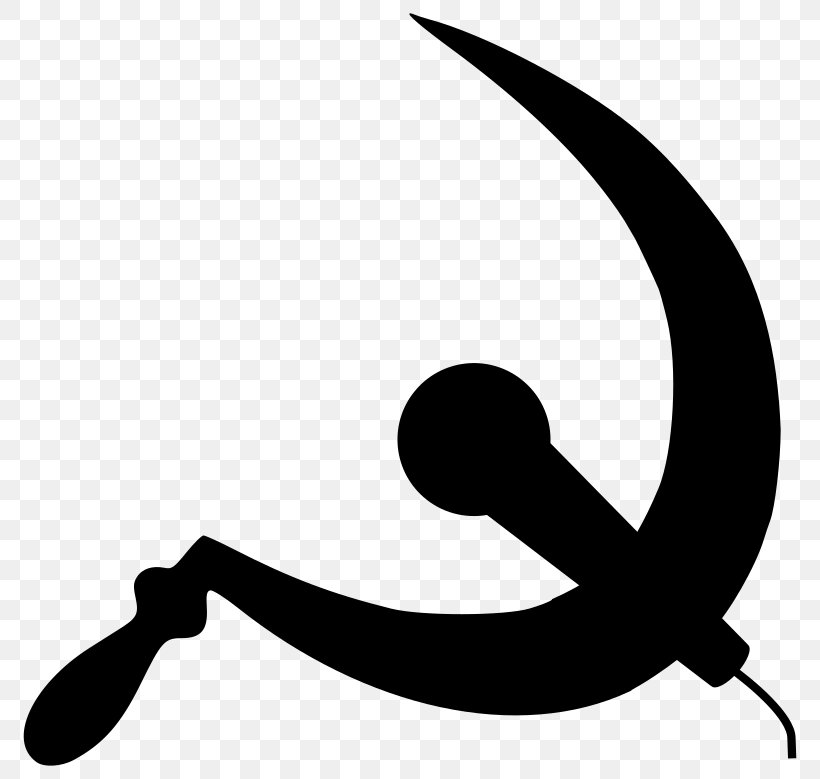 Hammer And Sickle Russian Revolution Clip Art, PNG, 800x779px, Hammer And Sickle, Artwork, Black And White, Communism, Communist Symbolism Download Free