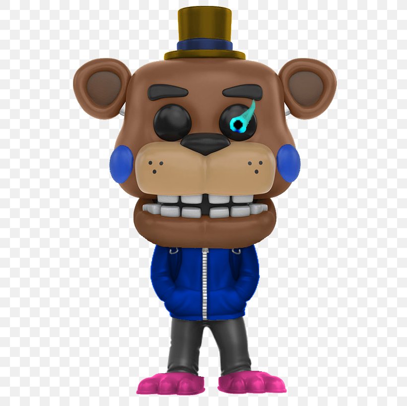 Amazon.com Five Nights At Freddy's Freddy Fazbear's Pizzeria Simulator Funko Action & Toy Figures, PNG, 579x819px, Amazoncom, Action Toy Figures, Bobblehead, Collectable, Collecting Download Free
