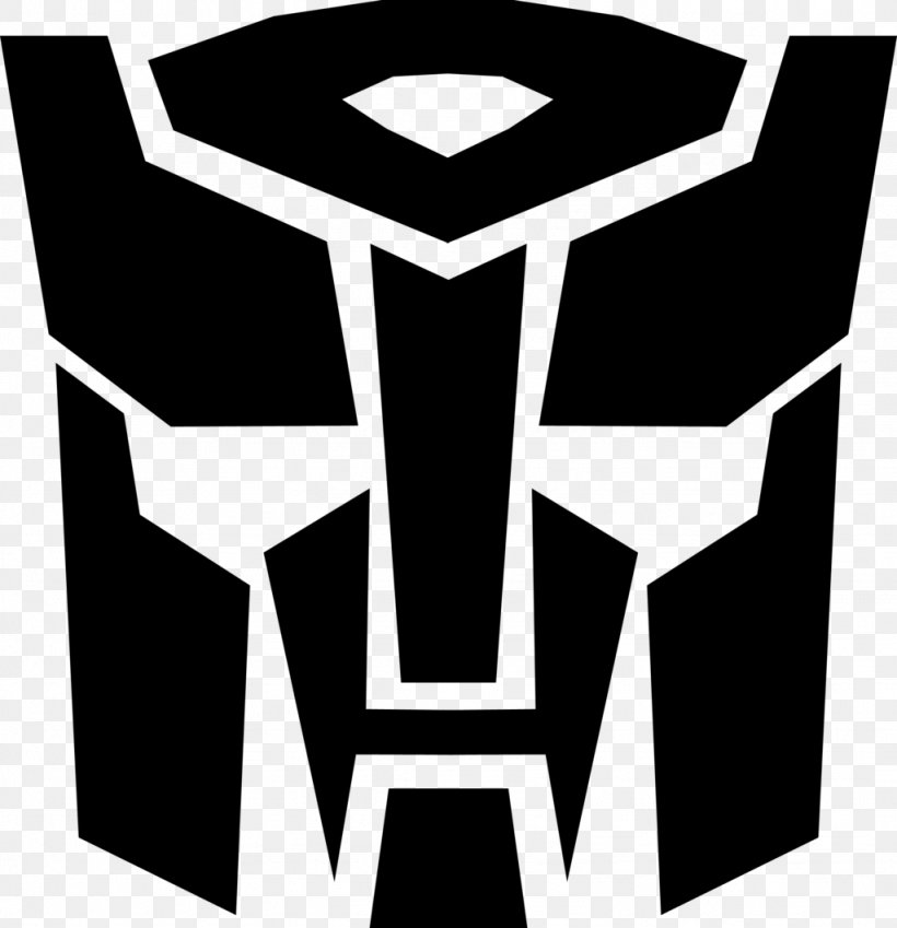 Autobot Transformers Logo Cybertron Decepticon, PNG, 1024x1061px, Autobot, Black, Black And White, Brand, Cybertron Download Free
