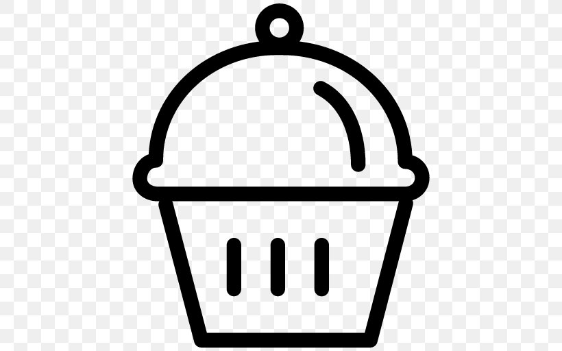 Cupcakes & Muffins Cupcakes & Muffins Birthday Cake Madeleine, PNG, 512x512px, Cupcake, Area, Birthday Cake, Black And White, Cake Download Free