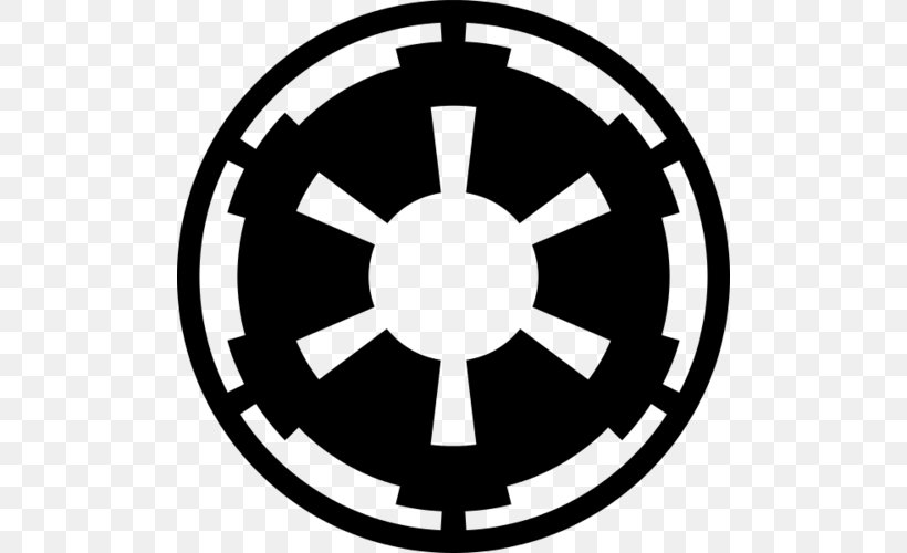 Stormtrooper Star Wars: The Clone Wars Galactic Empire Galactic Republic, PNG, 500x500px, Stormtrooper, Area, Black And White, Empire, Galactic Empire Download Free