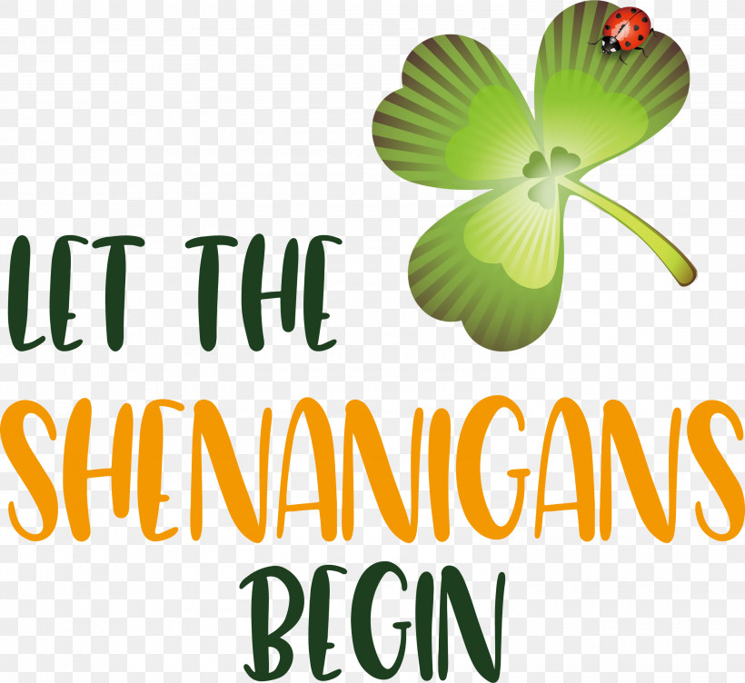 Shenanigans Patricks Day Saint Patrick, PNG, 3000x2752px, Shenanigans, Flower, Fruit, Leaf, Logo Download Free