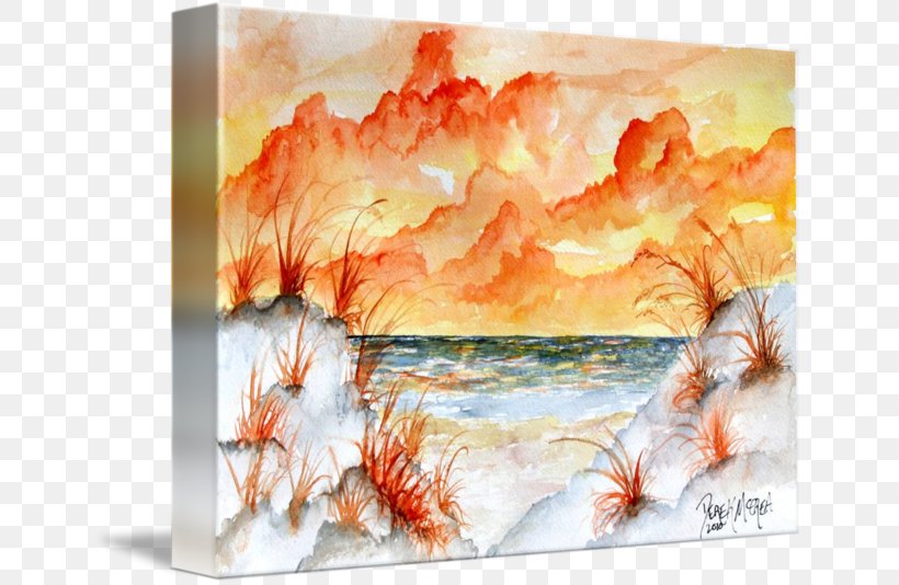Watercolor Painting Clearwater Beach Drawing, PNG, 650x534px, Watercolor Painting, Art, Artist, Beach, Clearwater Beach Download Free