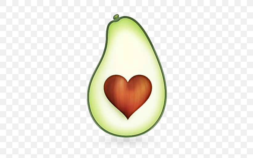 Avocado, PNG, 512x512px, Pear, Avocado, Food, Fruit, Heart Download Free