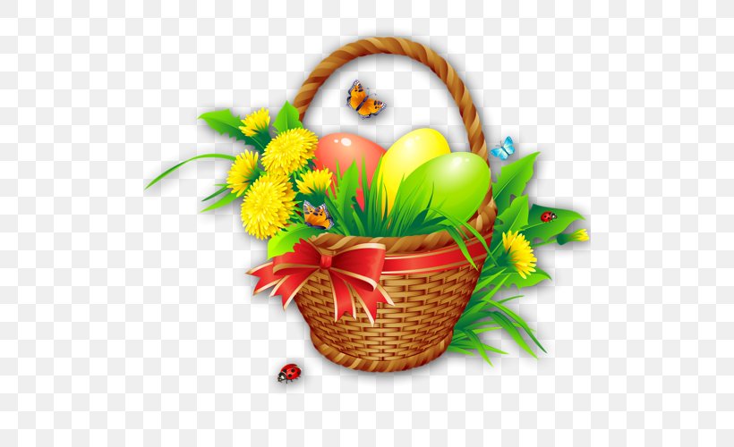 Easter Egg Kulich Holiday Clip Art, PNG, 500x500px, Easter, Albom, Basket, Easter Bunny, Easter Egg Download Free