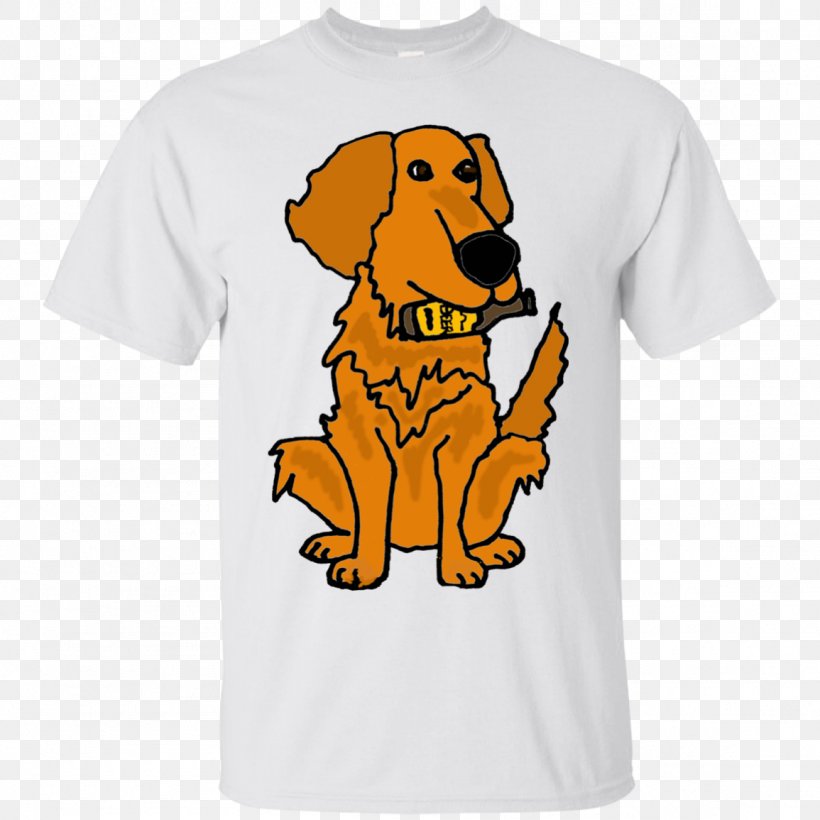 Golden Retriever T-shirt German Shepherd Labrador Retriever, PNG, 1155x1155px, Retriever, Active Shirt, Beer, Beer Bottle, Bottle Download Free