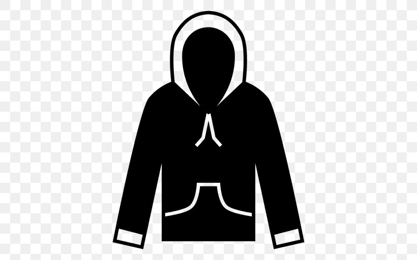 Hoodie T-shirt Clothing, PNG, 512x512px, Hoodie, Black, Black And White, Brand, Clothing Download Free