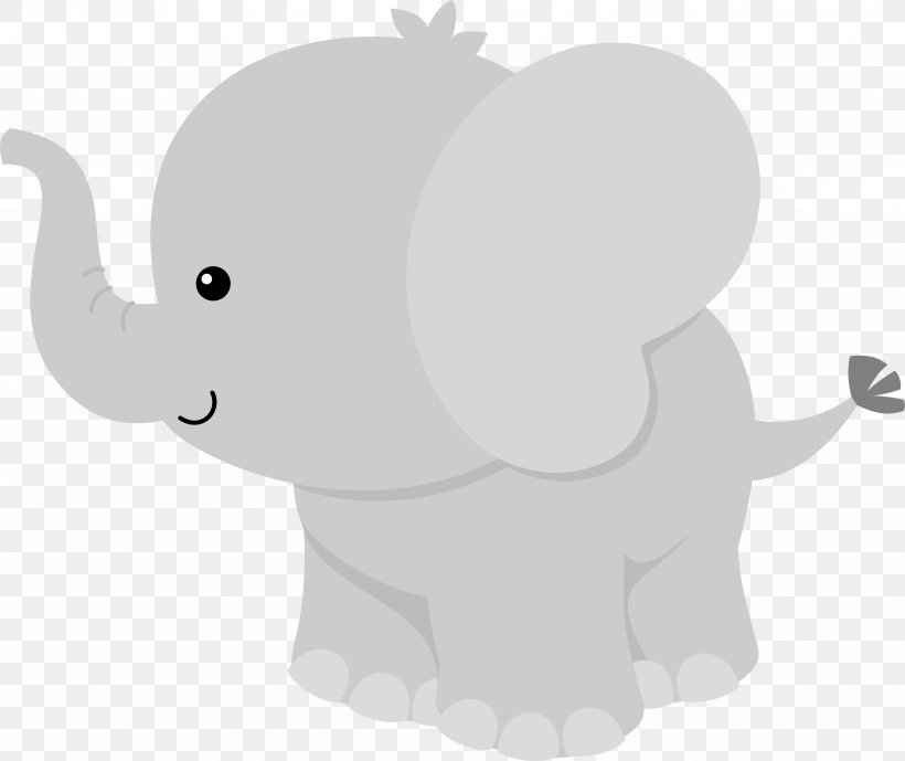 Elephant Clip Art, PNG, 3301x2774px, Elephant, African Elephant, Baby Shower, Black And White, Carnivoran Download Free