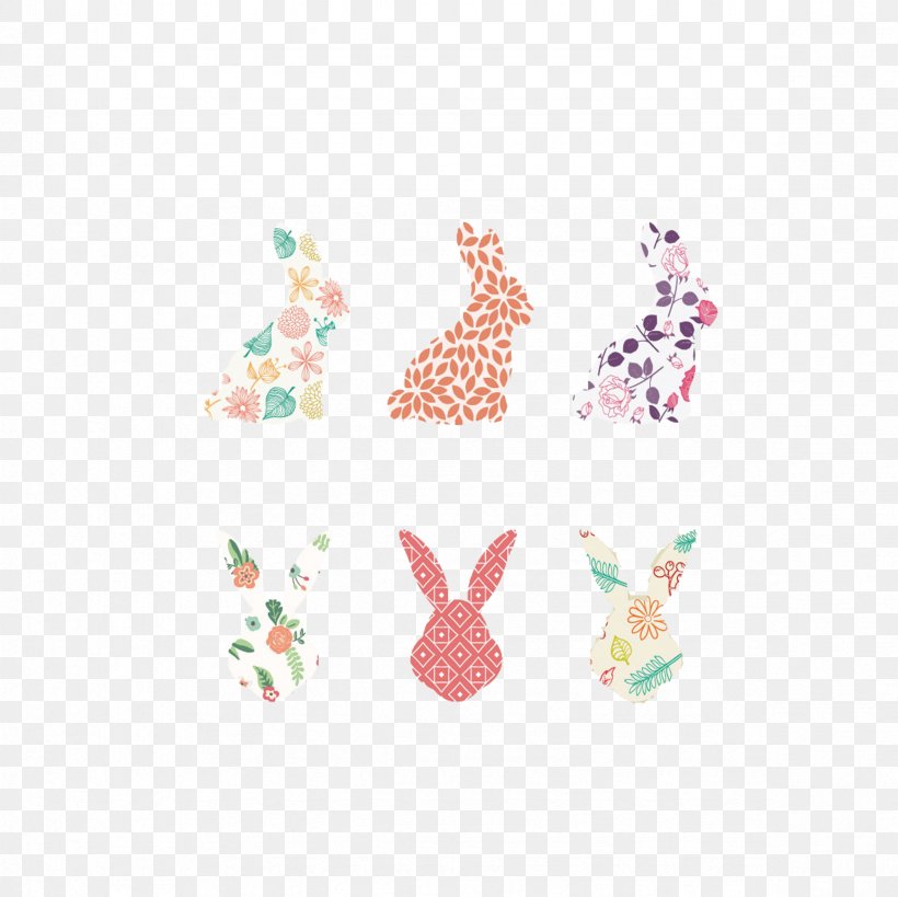 Silhouette Rabbit Illustration, PNG, 2362x2362px, Silhouette, Animation, Material, Photography, Pink Download Free