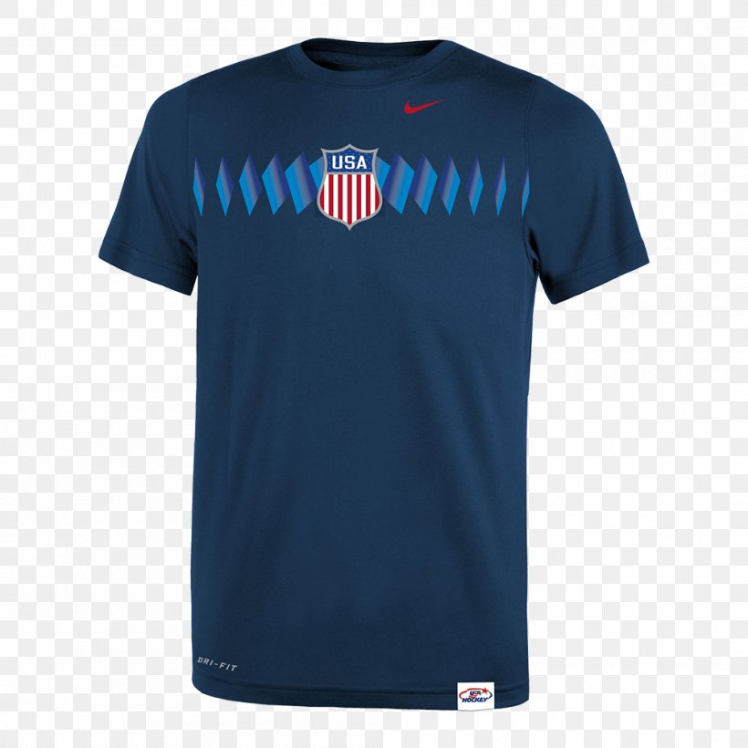T-shirt Nike Clothing Jersey, PNG, 1000x1000px, Tshirt, Active Shirt, Blue, Brand, Casual Attire Download Free