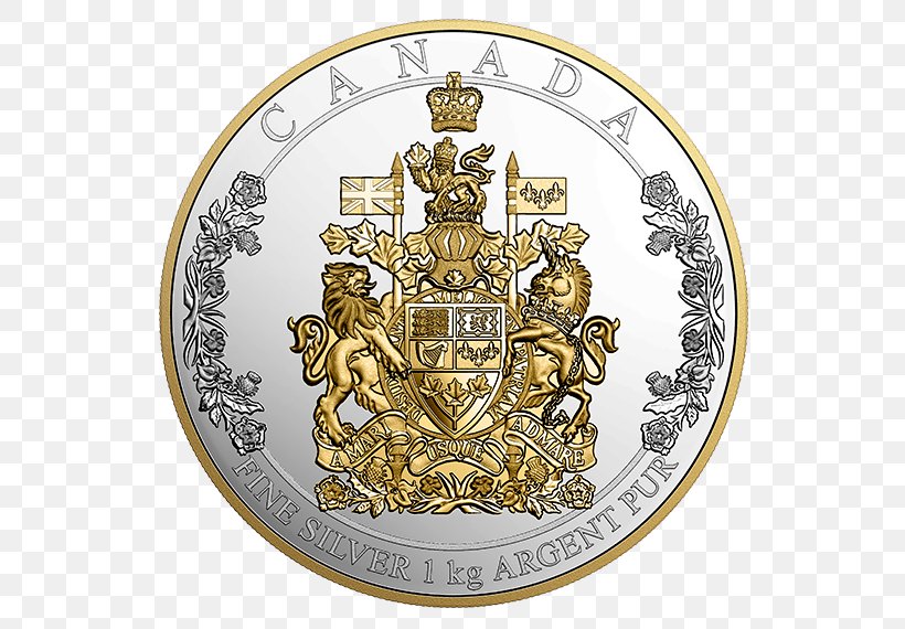 Canada Silver Coin Proof Coinage, PNG, 570x570px, 50cent Piece, 2017, Canada, Australian Fivecent Coin, Badge Download Free