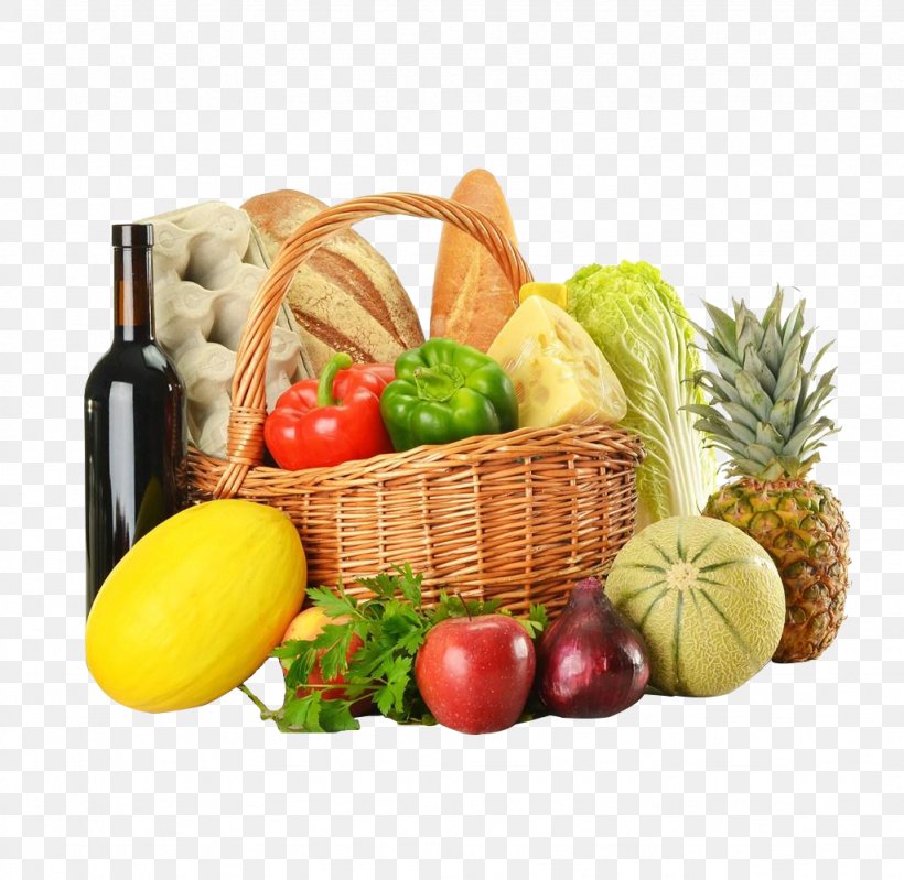 Food Basket Vegetable Fruit Wallpaper, PNG, 1024x999px, Food, Basket, Bell Pepper, Diet Food, Food Storage Download Free