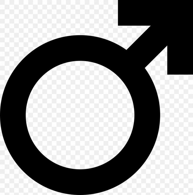 Gender Symbol Male, PNG, 980x992px, Gender Symbol, At Sign, Black, Black And White, Brand Download Free