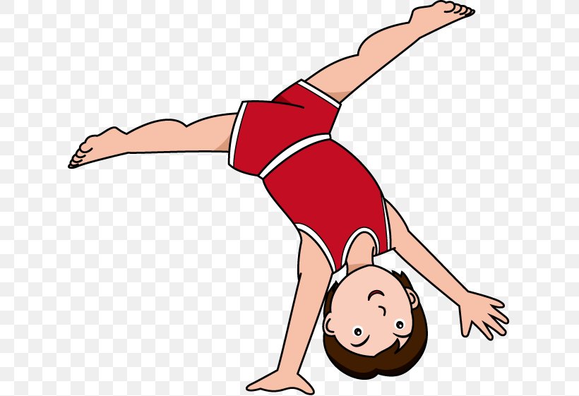Gymnastics Cartoon Clip Art, PNG, 628x561px, Watercolor, Cartoon, Flower, Frame, Heart Download Free