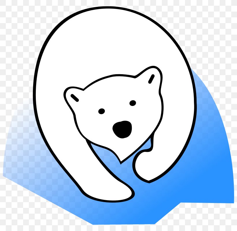 Polar Bear Giant Panda Clip Art, PNG, 800x800px, Polar Bear, Area, Artwork, Baby Polar Bear, Bear Download Free