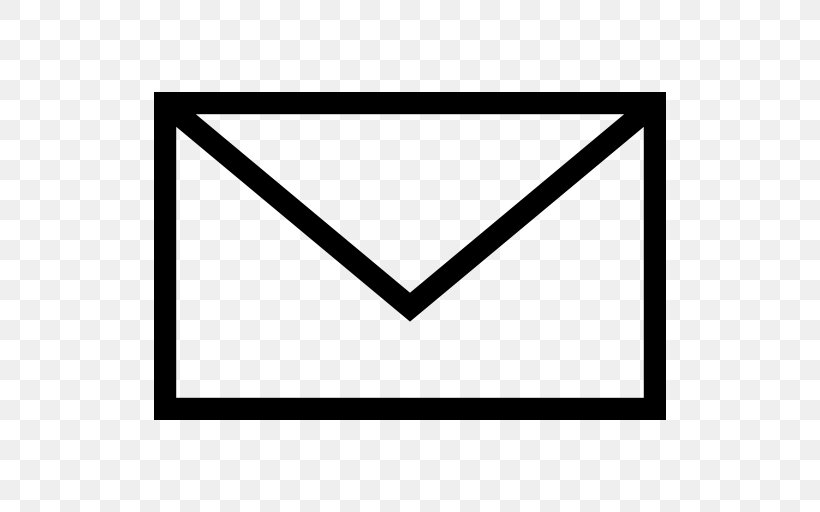 Envelope Mail, PNG, 512x512px, Envelope, Area, Black, Black And White, Image File Formats Download Free