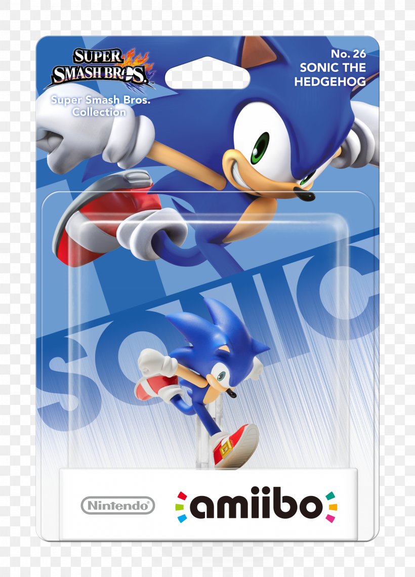 Sonic The Hedgehog Super Smash Bros. For Nintendo 3DS And Wii U Amiibo Tap: Nintendo's Greatest Bits, PNG, 2146x2986px, Sonic The Hedgehog, Action Figure, Amiibo, Fictional Character, Figurine Download Free