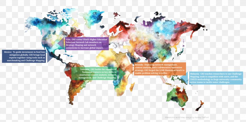 World Map Watercolor Painting, PNG, 2842x1412px, World, Area, Art, Art World, Artist Download Free