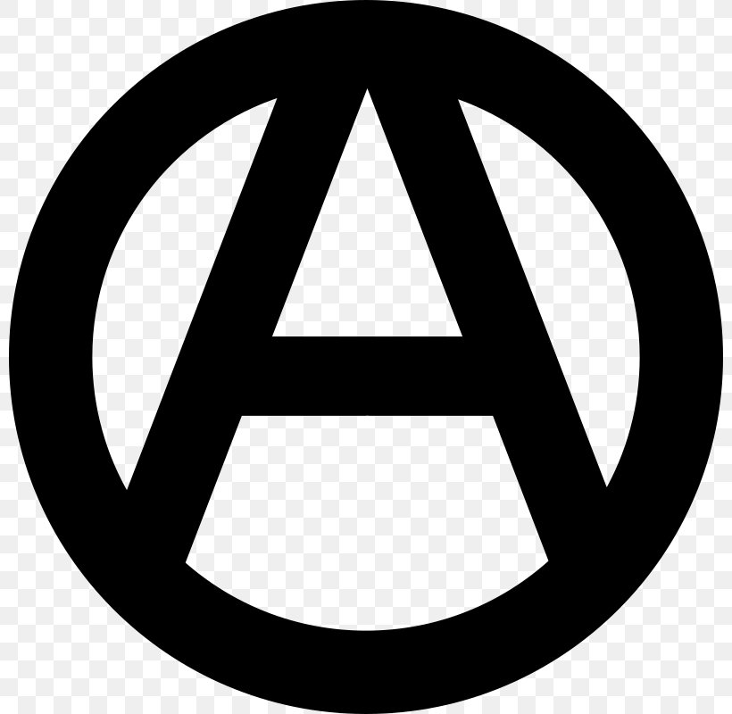 Anarchy Peace Symbols Anarchism, PNG, 800x800px, Anarchy, Anarchism, Anarchist Schools Of Thought, Area, Black And White Download Free