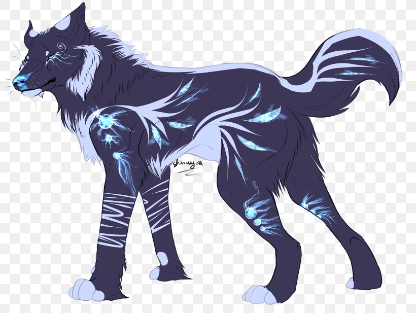 Cat Dog Canidae Puppy Black Wolf, PNG, 800x617px, Cat, Art, Big Cats, Black Wolf, Blue Download Free