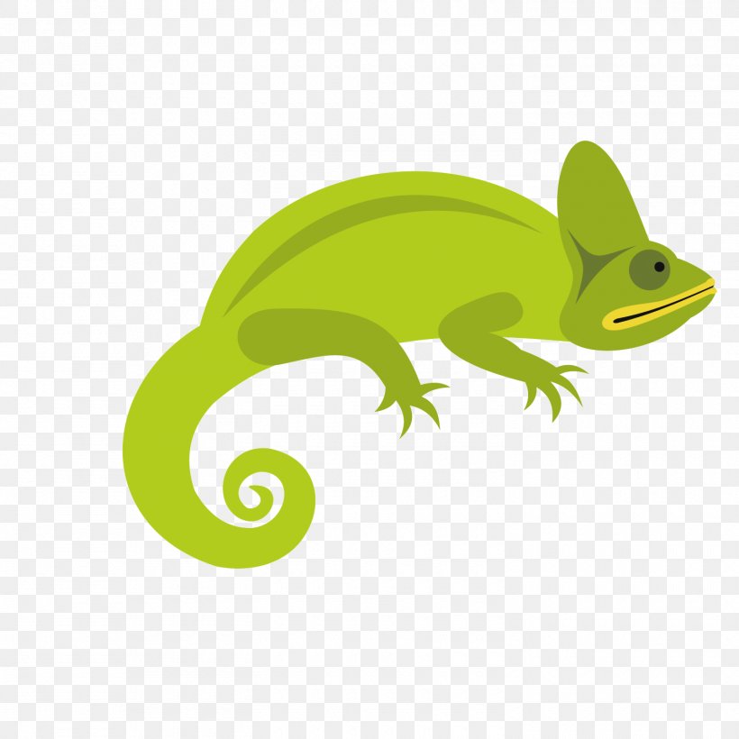 Chameleons Lizard Reptile Illustration, PNG, 1500x1500px, Chameleons, Amphibian, Cameroon Sailfin Chameleon, Drawing, Fauna Download Free