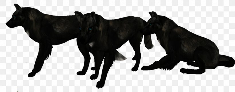 Dog Black Wolf Fur Arctic Wolf, PNG, 1024x402px, Dog, Animal Figure, Arctic Wolf, Black, Black And White Download Free