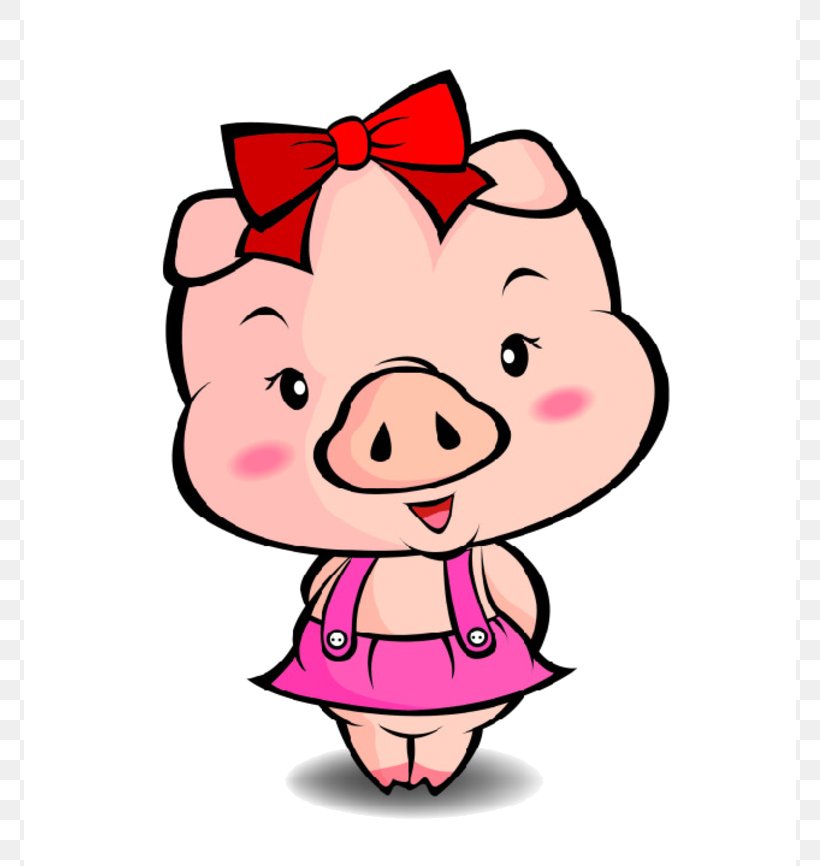 Domestic Pig Thailand Clip Art Image Love, PNG, 772x866px, Domestic Pig, Animal, Artwork, Cheek, Facial Expression Download Free